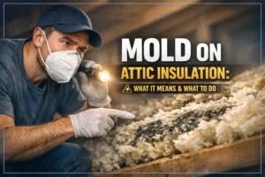 Mold on Attic Insulation What It Means & What to Do